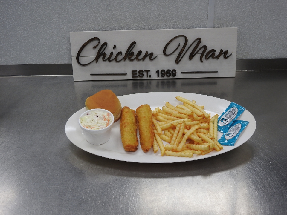 Beer Battered Cod Snack.