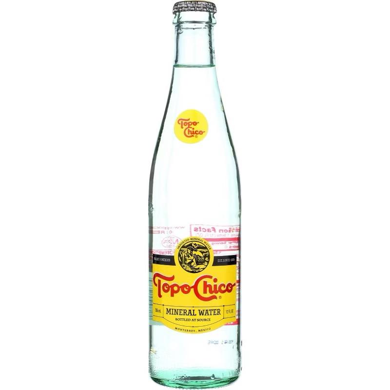 Topo Chico Water bottle.