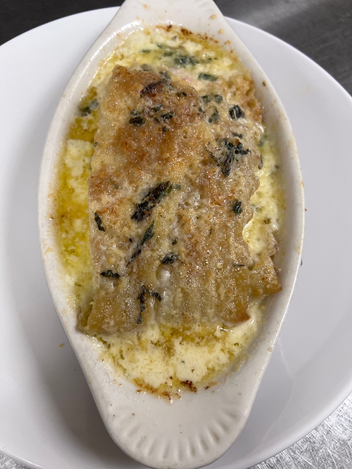 Seafood Lasagna.