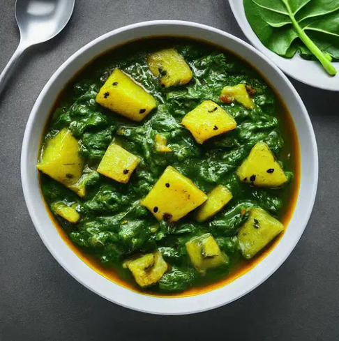 Aloo Sag.