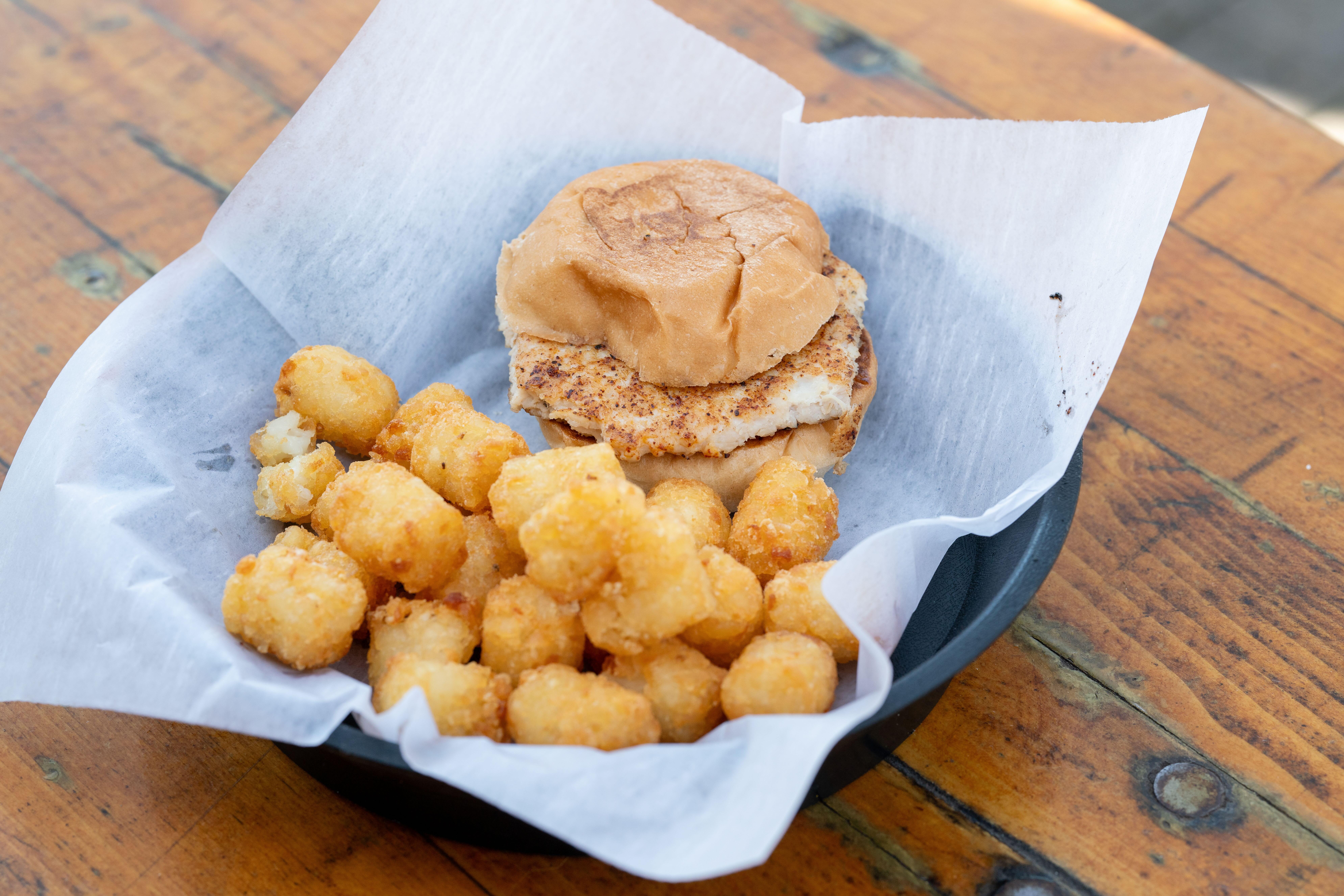 Kids Grilled Chicken Sandwich.