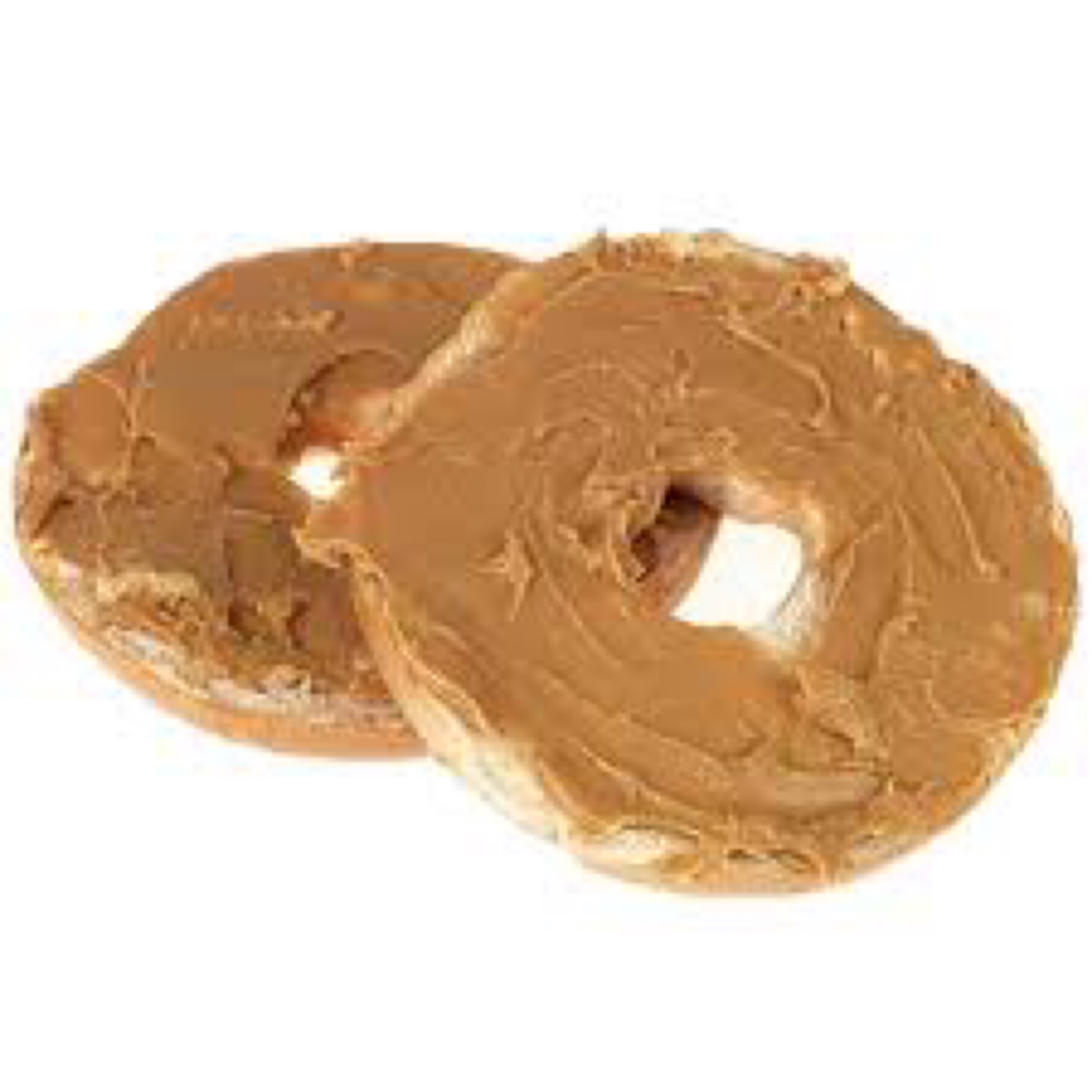 Bagel + Peanut Butter.