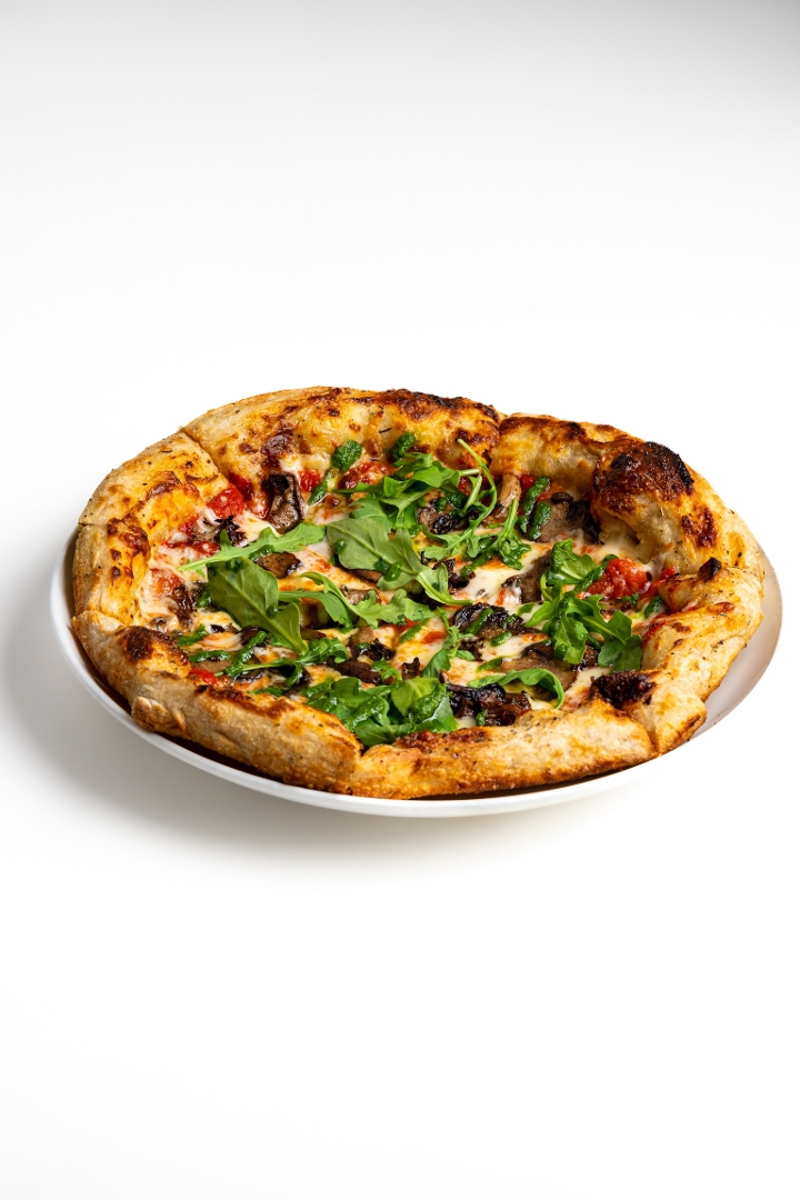 Wild Mushroom Pizza.