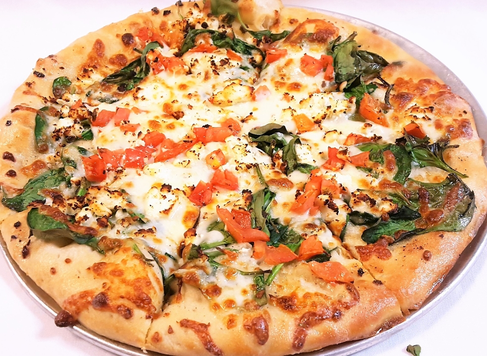 MEDITERRANEAN PIZZA.