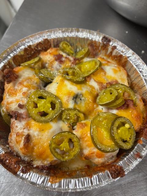 Loaded Mozz Knots.