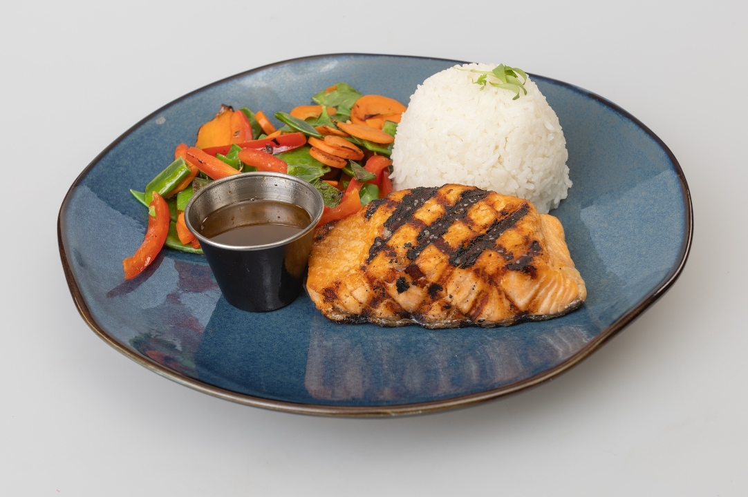 Grilled Salmon.