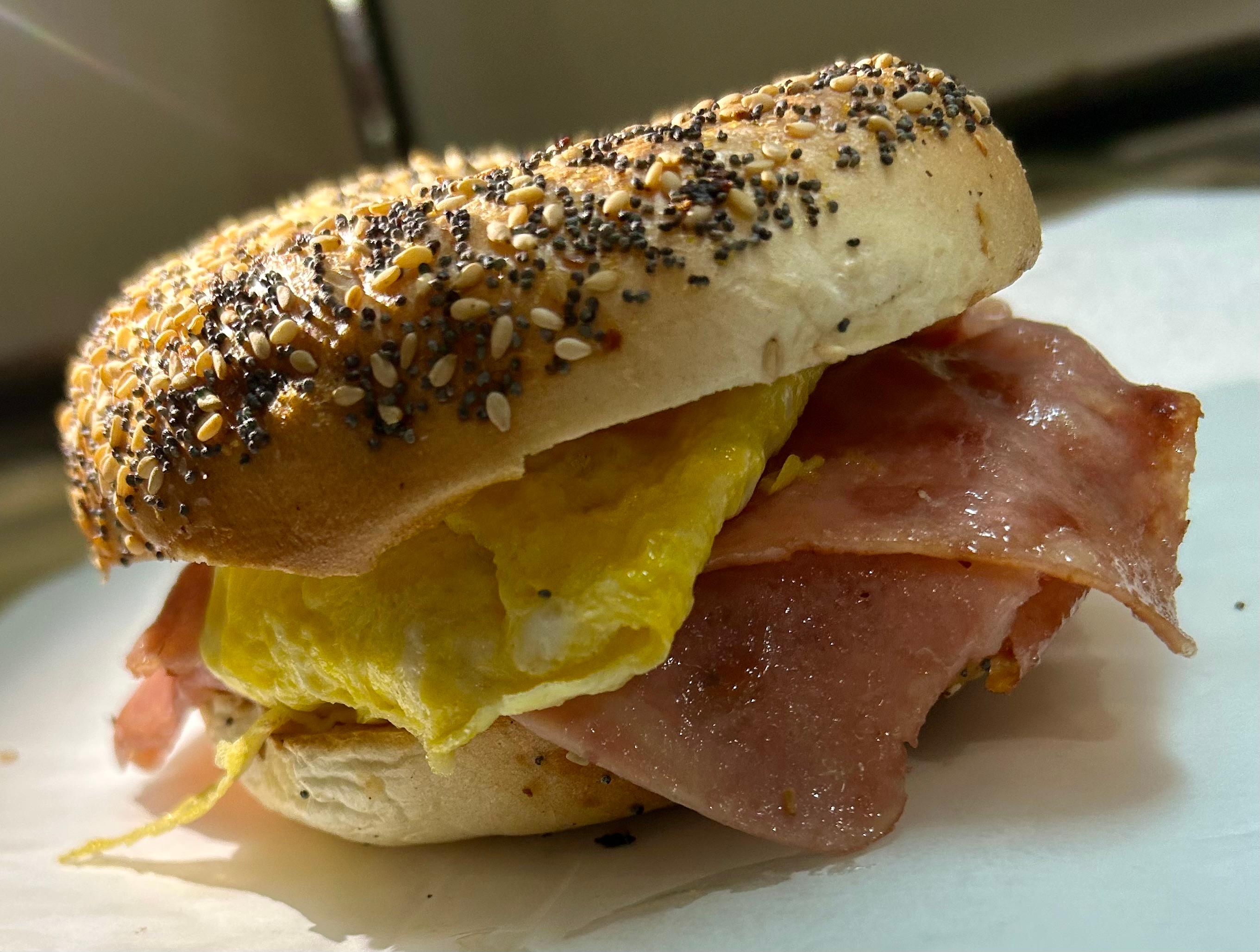 Ham Egg & Cheese.