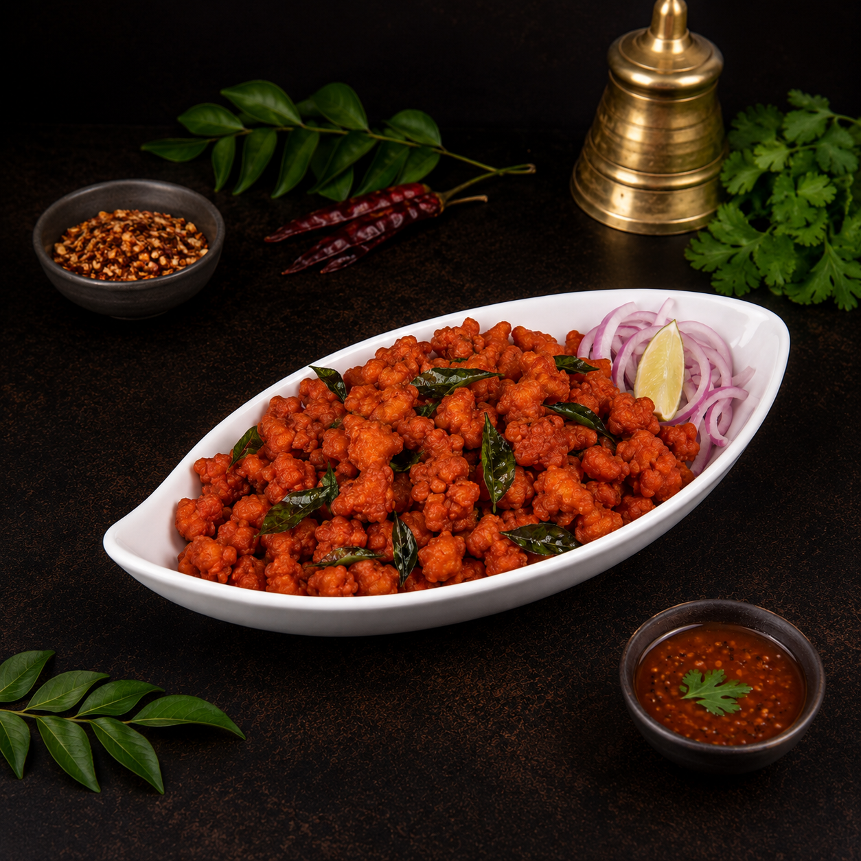 Chitti Royyala Pakodi (Small Prawn Pakodi).