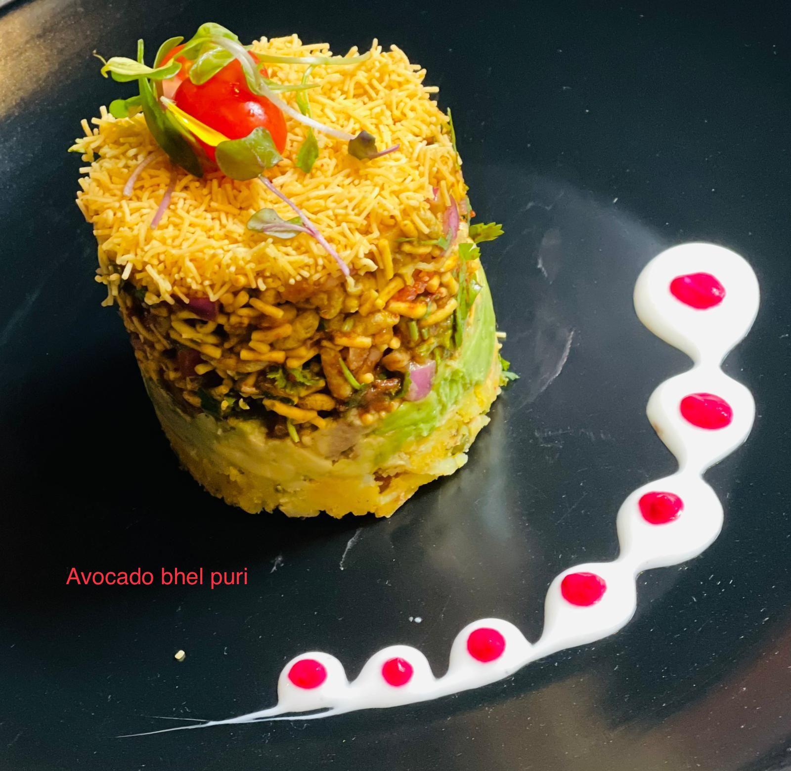 AVOCADO BHEL PURI.