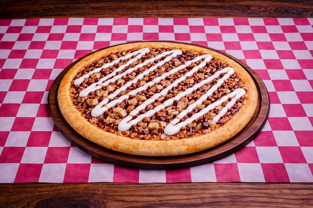 Small BBQ Grilled Chicken Bomb Pizza 10(Greek style).