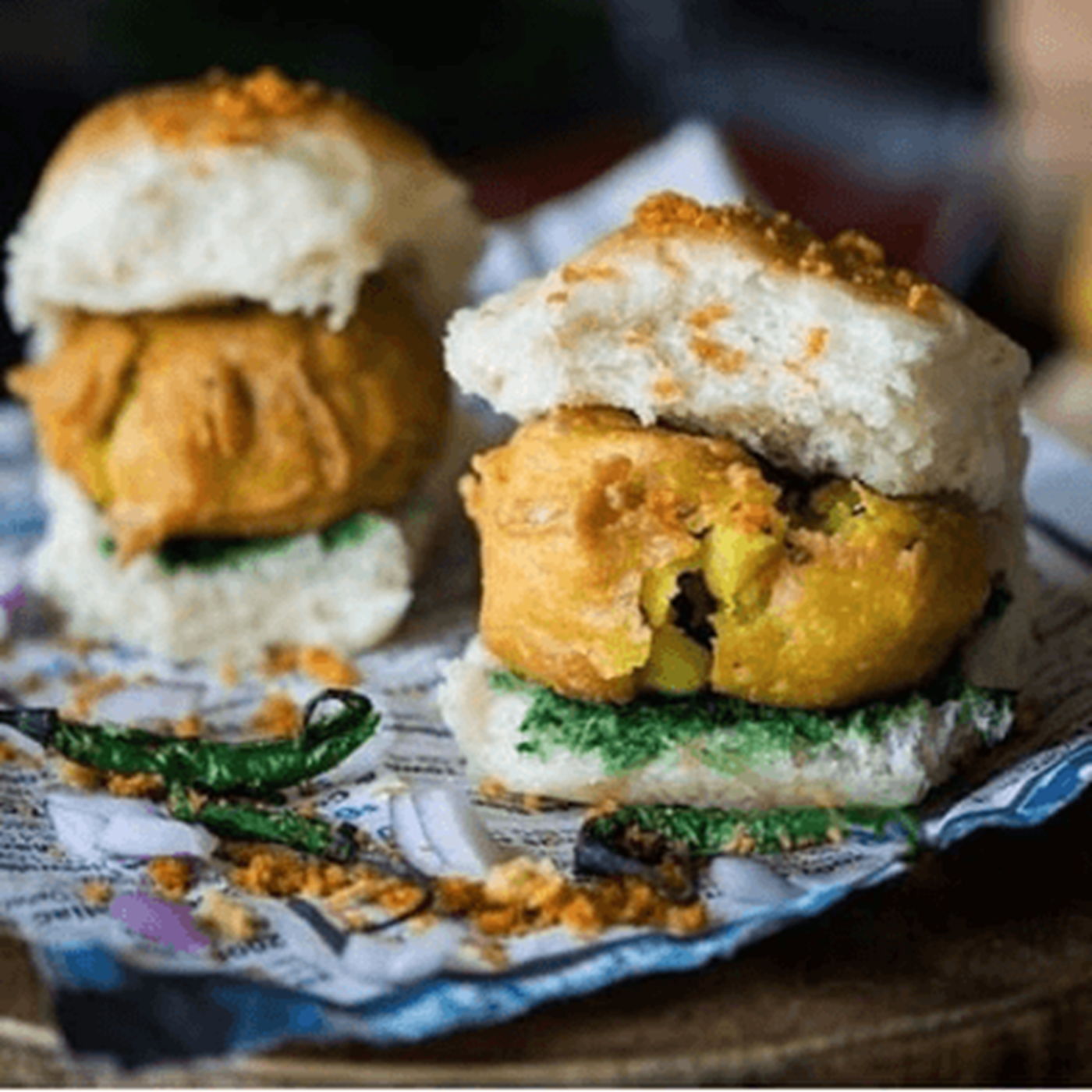 Vada Pav (Potato Sliders | Traditional Street Food).