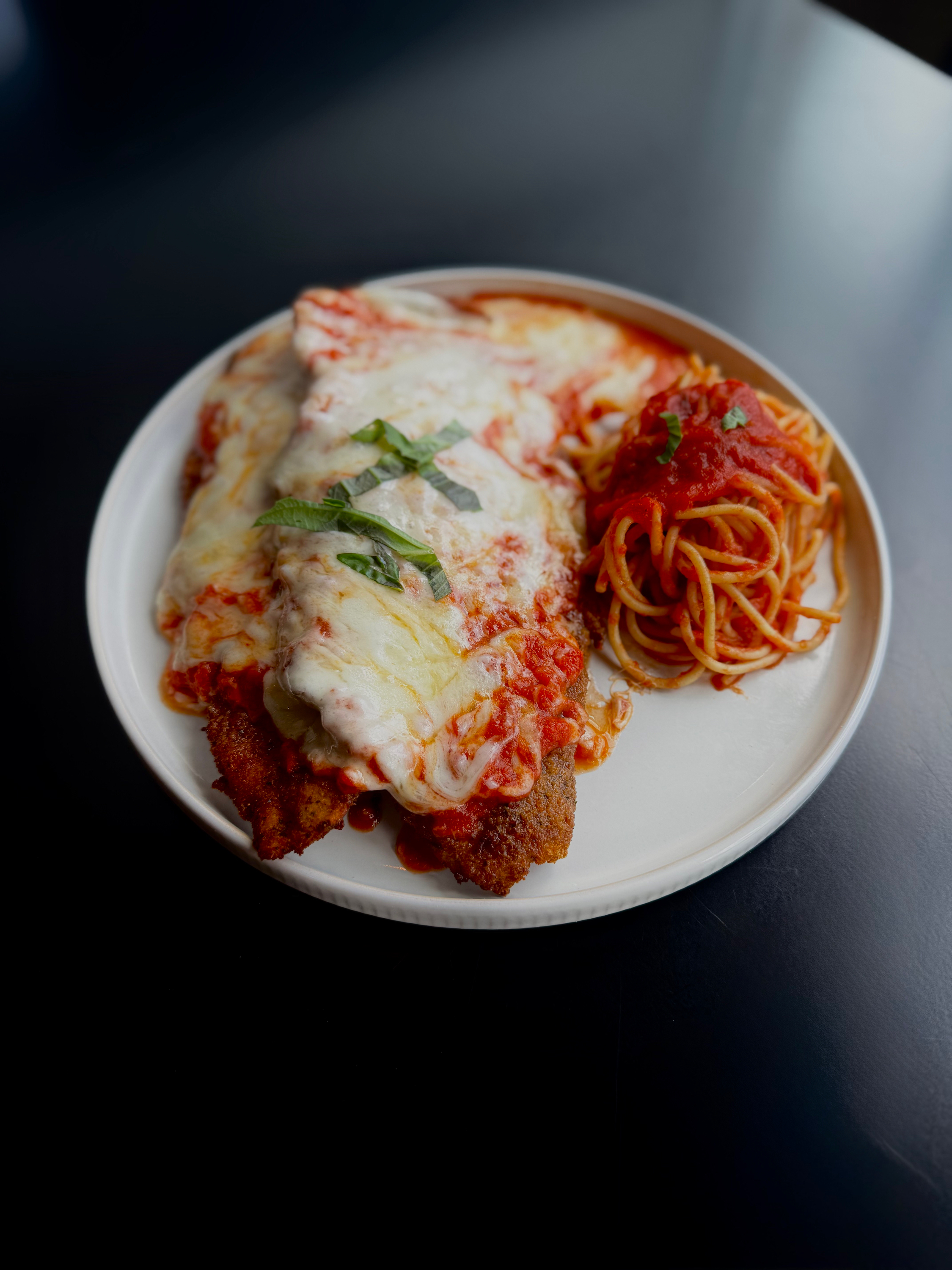 Parmigiana Dinner.