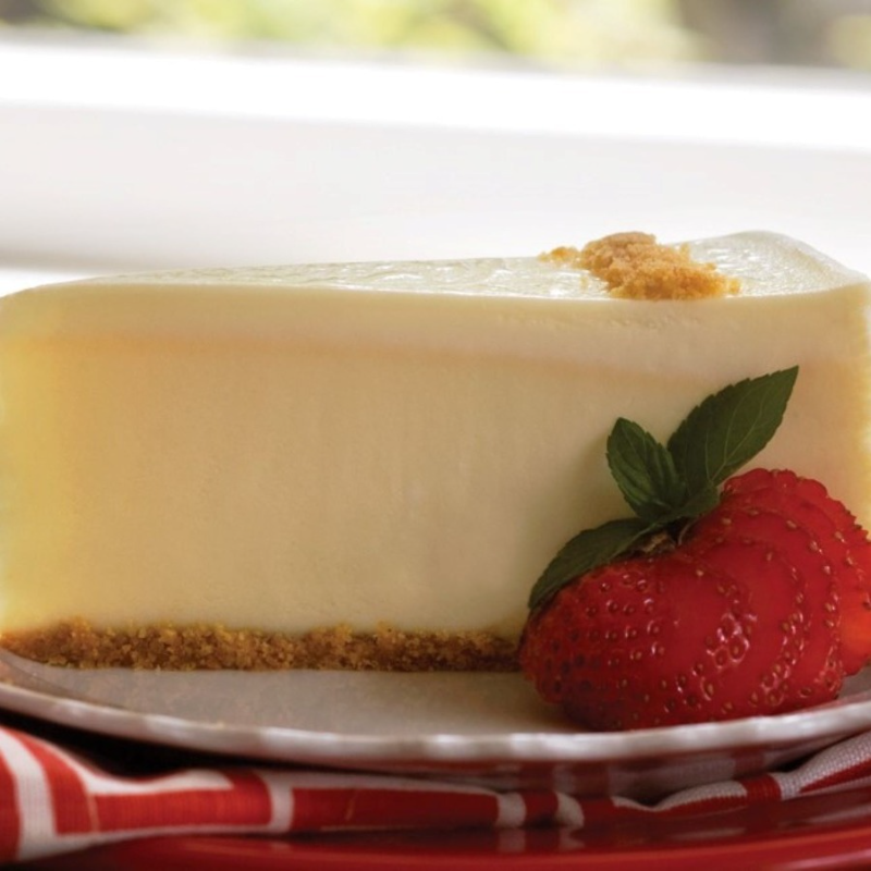 Plain NY Cheesecake.
