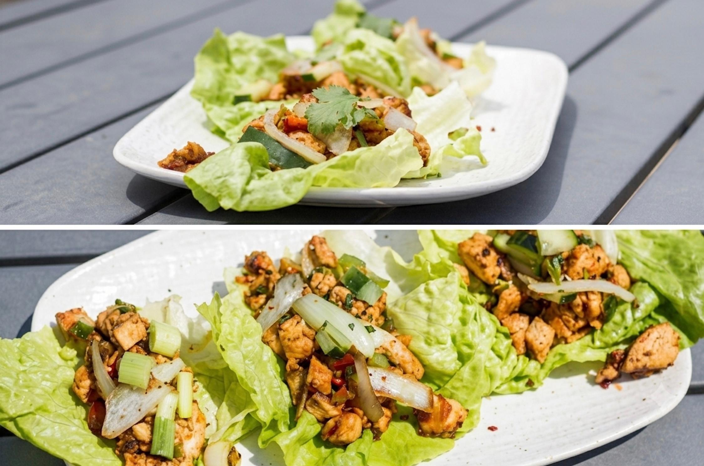 Asian Lettuce Wraps.