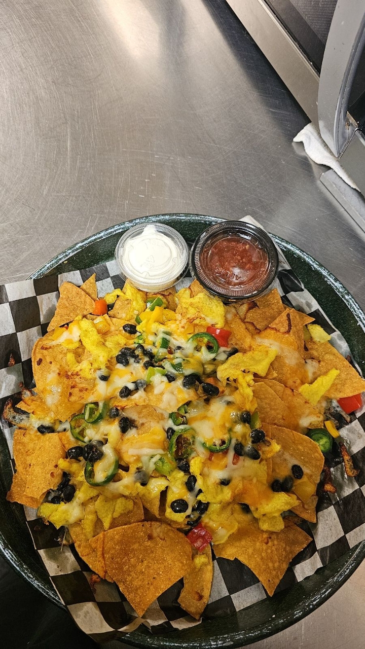 BREAKFAST NACHOS.