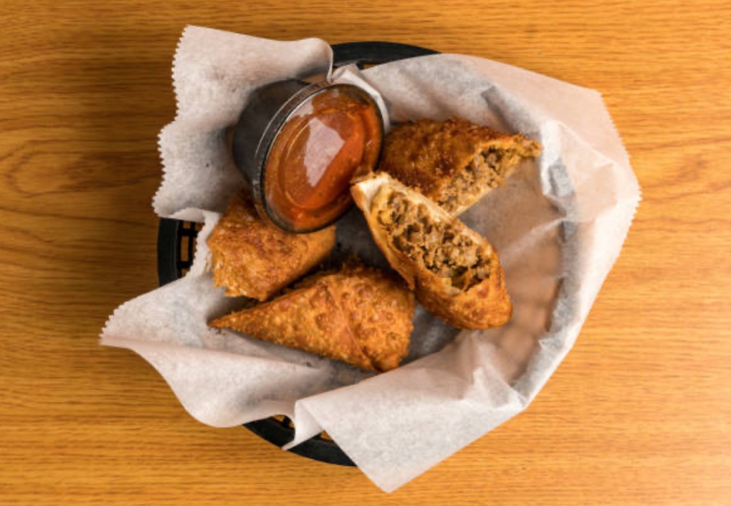 Cheesesteak Egg Rolls.