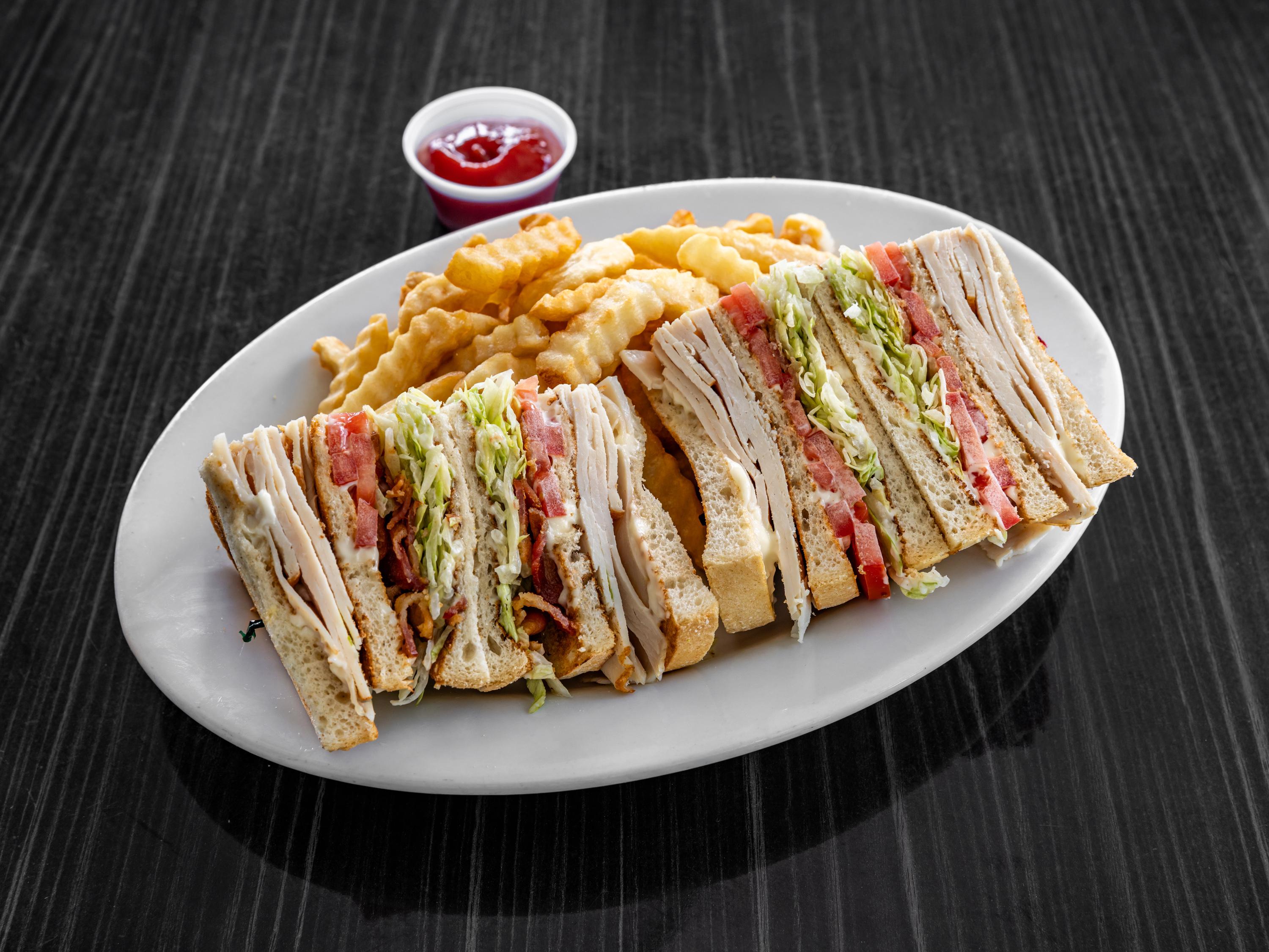 Roasted Turkey Club.