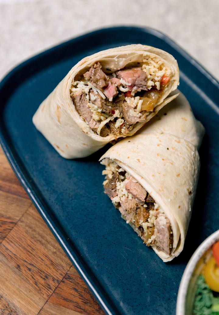Steak Wrap.