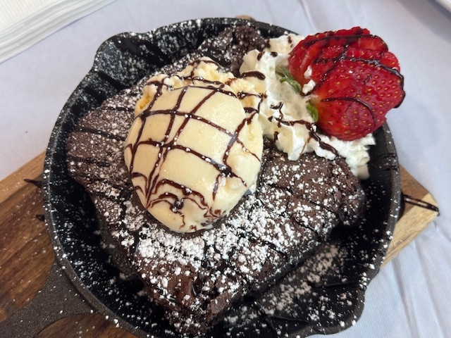 Brownie Sundae.