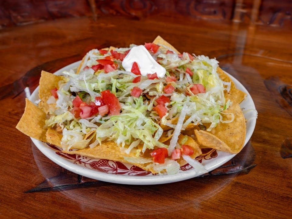 Fajita Nacho Trio.