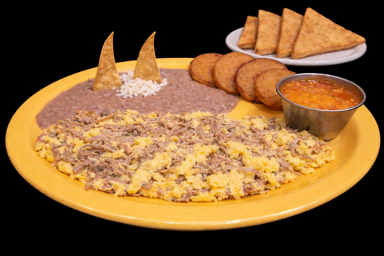 Huevos Machaca.