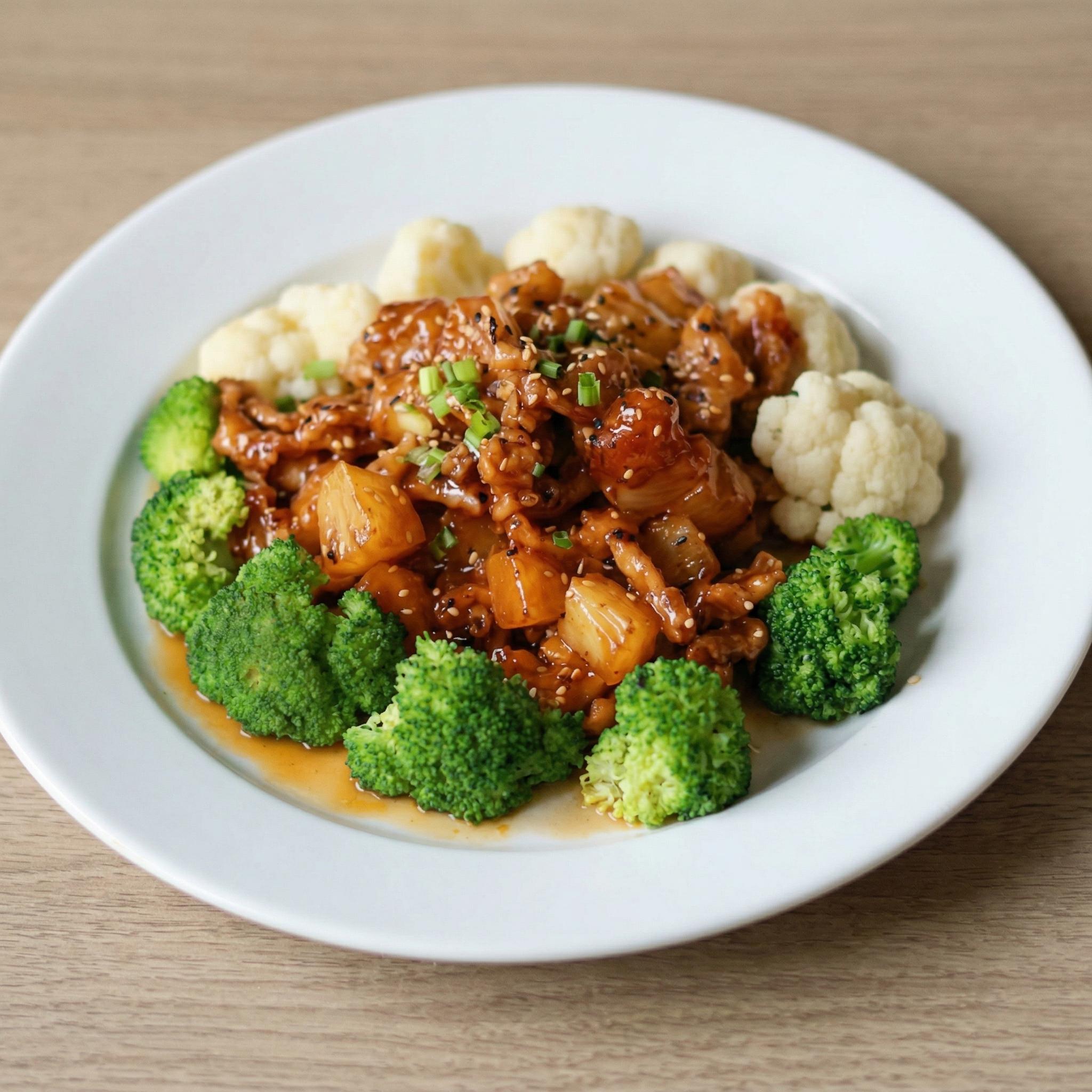 Pineapple Sesame Chicken.