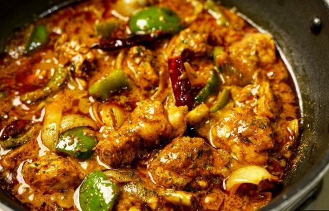 Kadai Chicken.