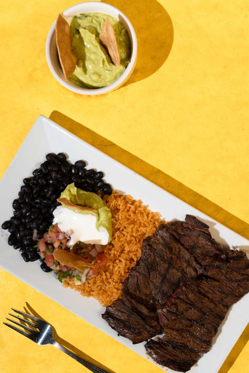 Carne Asada Platter.