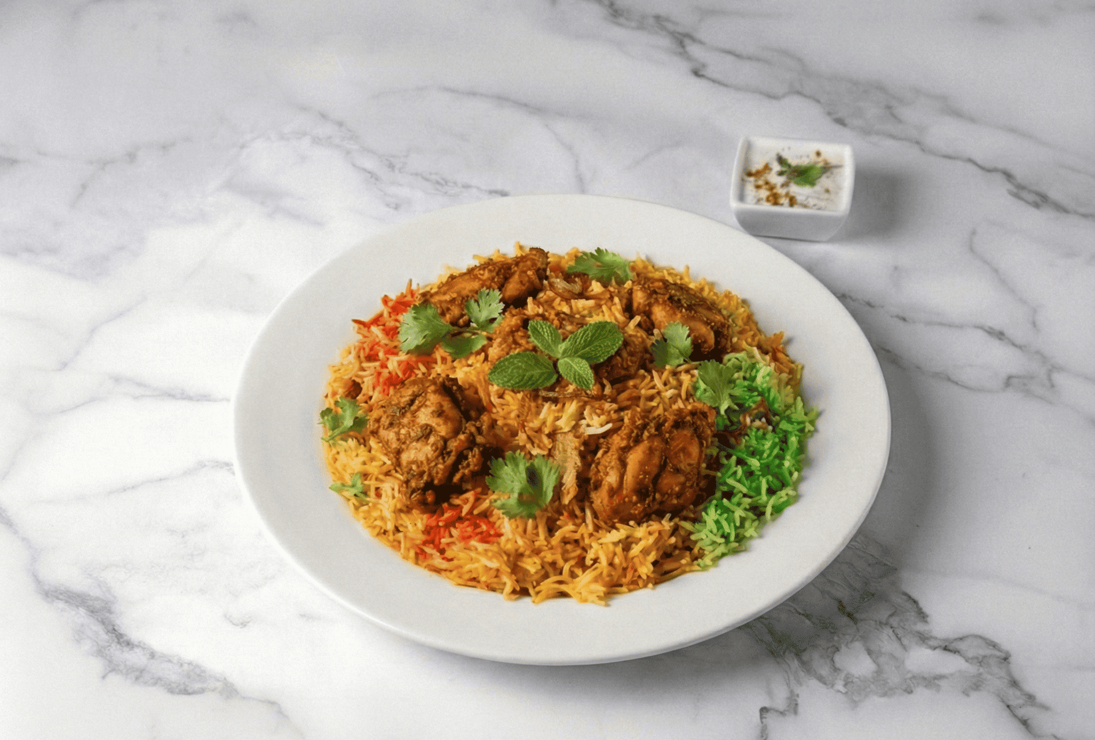 Boneless Chicken Biryani.