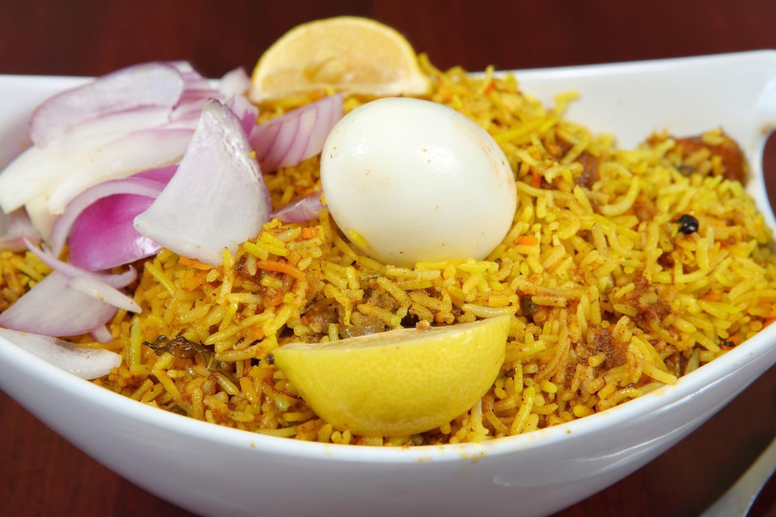 Lamb Biryani.