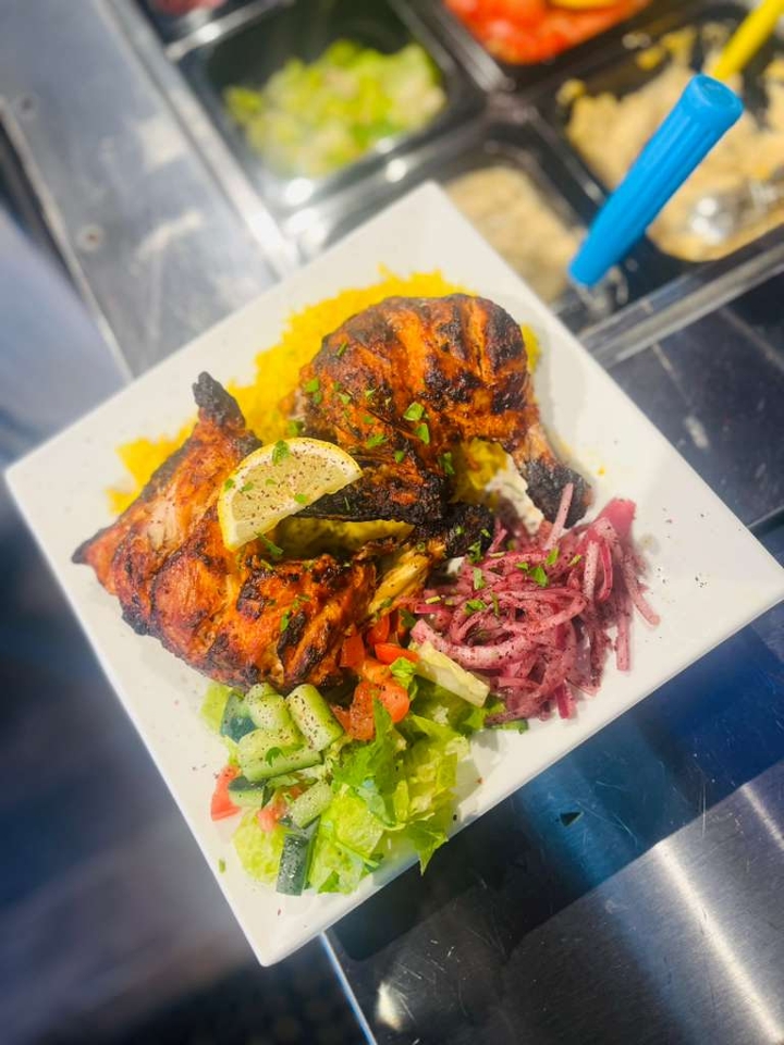 Chicken Tikka Plate 2pc Legs Quarters.