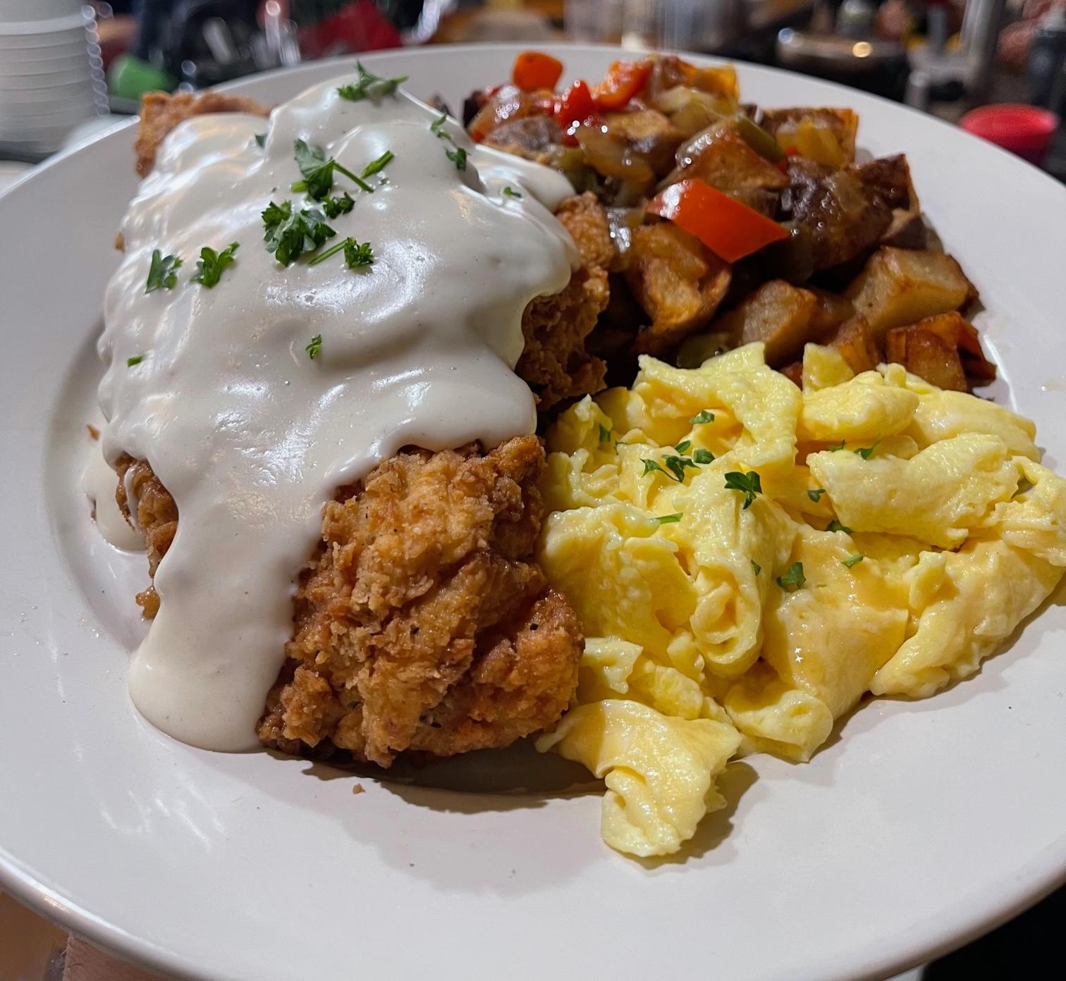 CHICKEN FRIED CHICKEN.