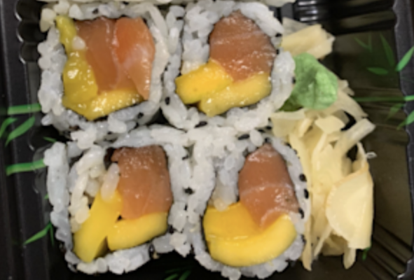Salmon Mango Roll.