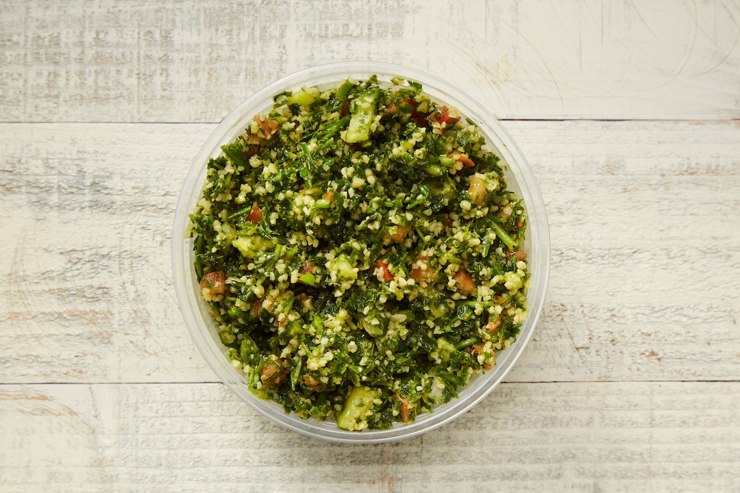Tabouleh with Fresh Pita.