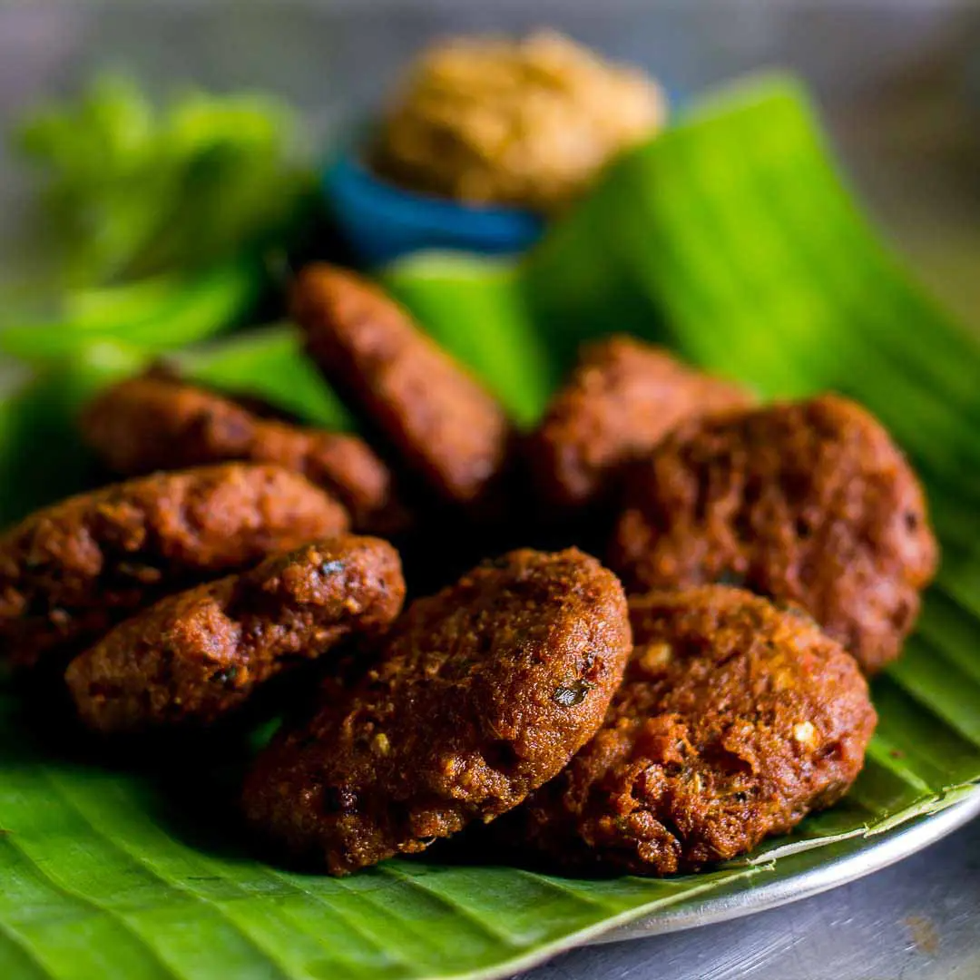 Vazhai Poo Vadai.