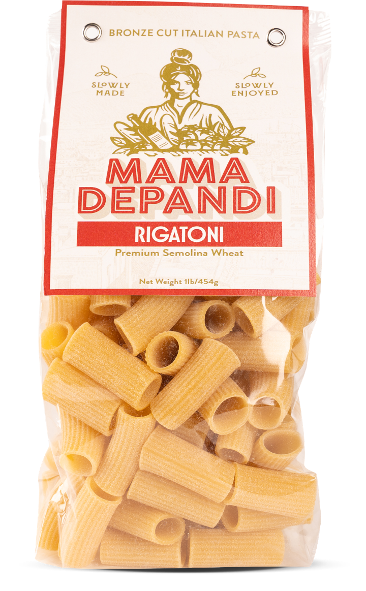 Mama DePandi Rigatoni.