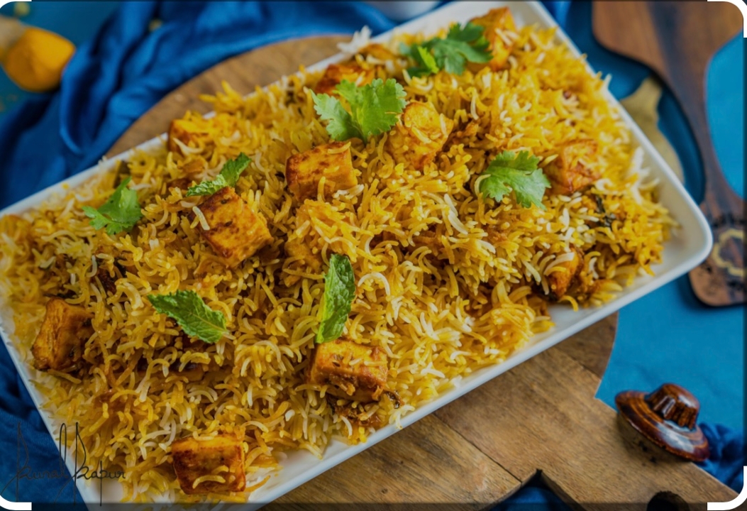 Kid's Vegetable Biryani.