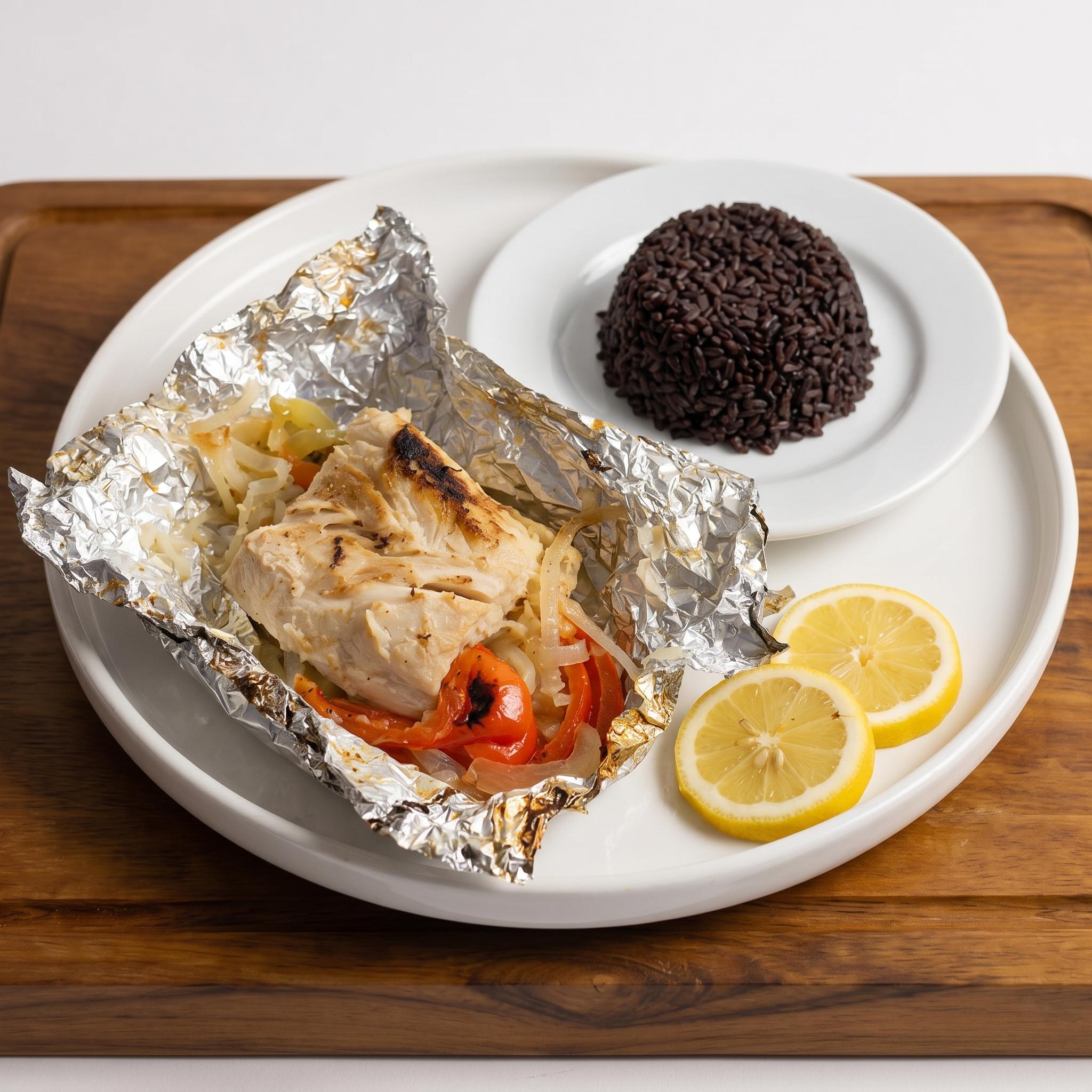 21 - Steamed Mahi.
