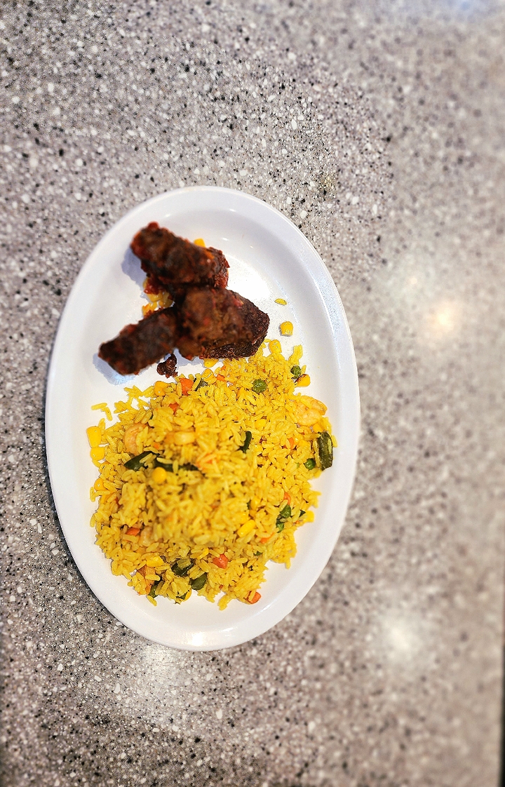 FRIED RICE (W/BEEF).
