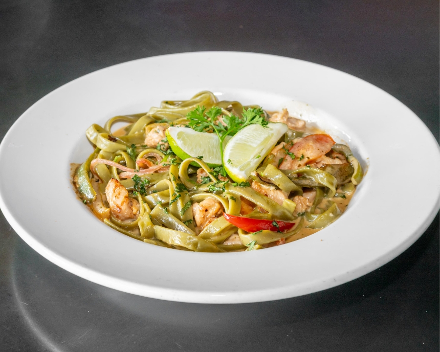 Lime Chicken Fettuccine.