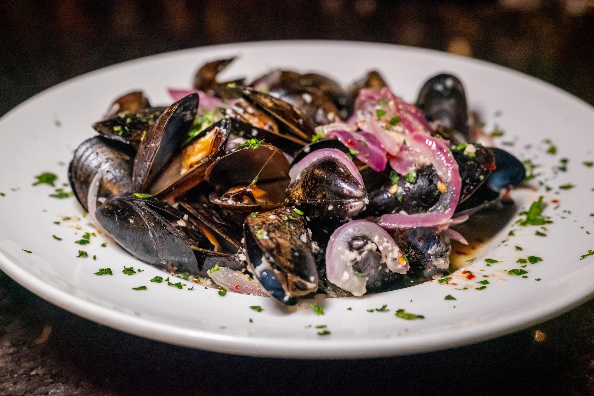 Oysters on the 1/2 shell.