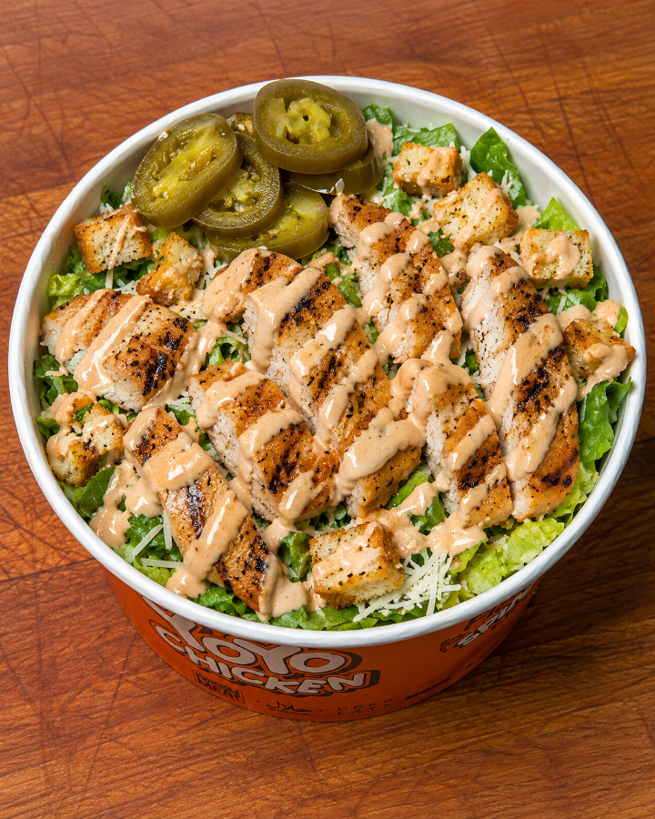 Grilled Chicken Salad Bowl.