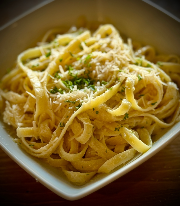 Fettuccine Alfredo.