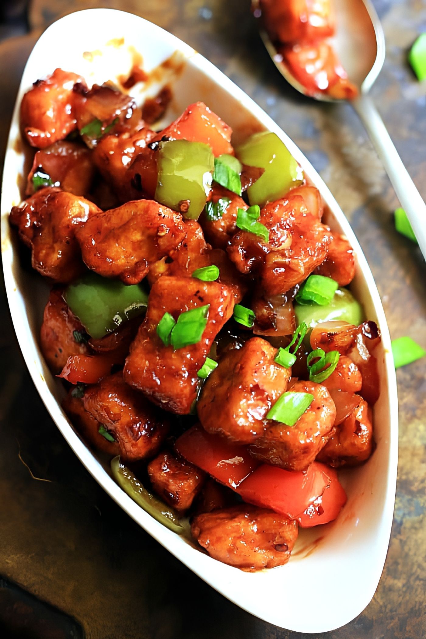 Chili Paneer.