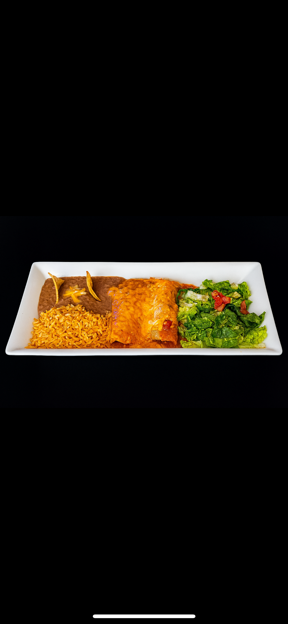 Green Chili Enchiladas.
