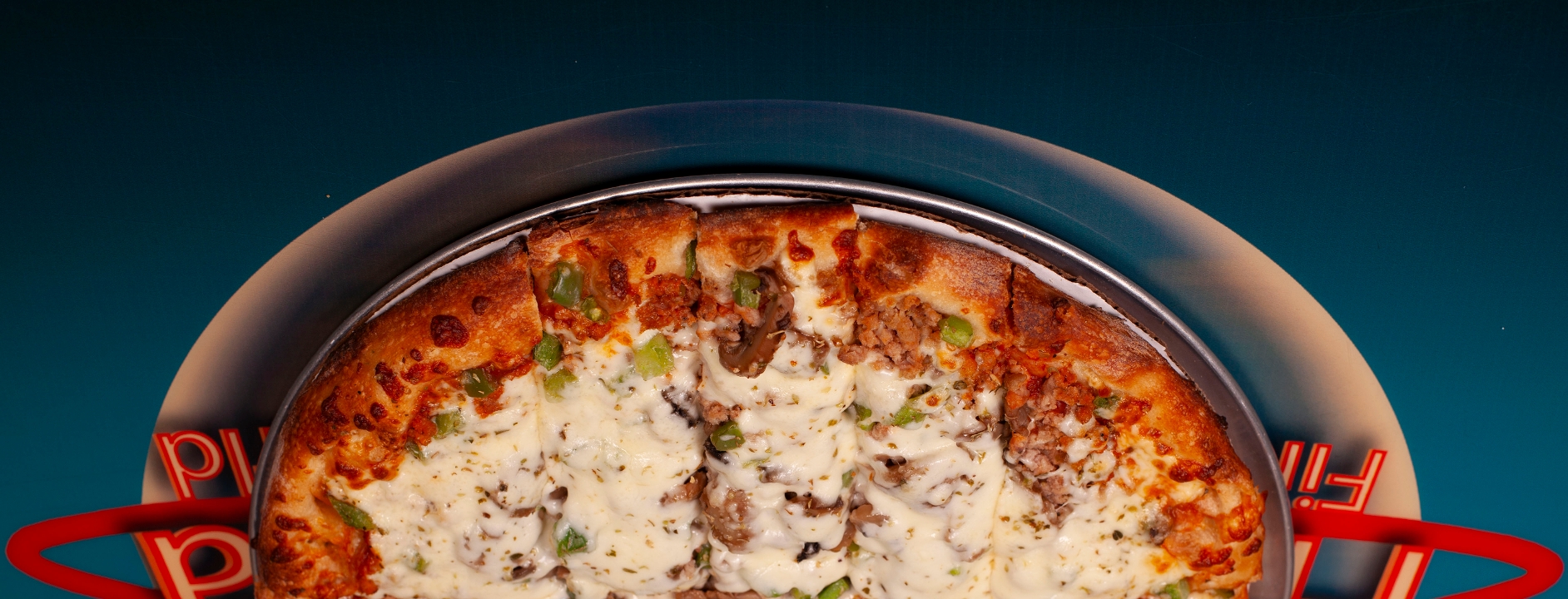 Large Garden Pizza.