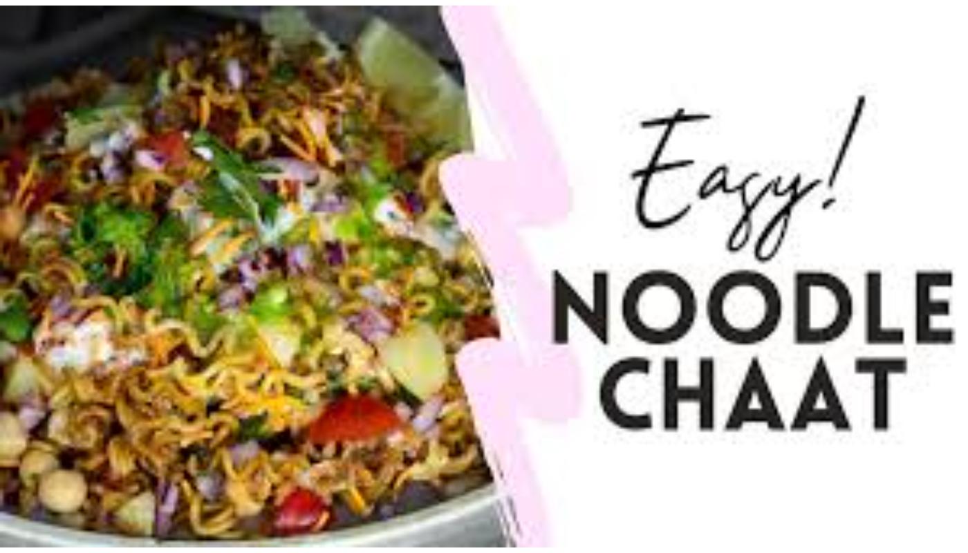 Maagi noodles Chaat.