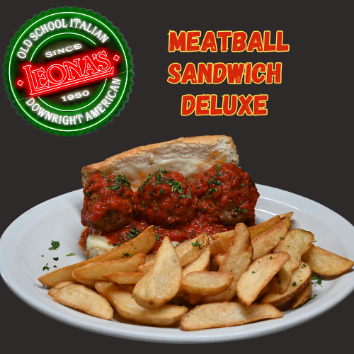 Leona's Classic Meatball.