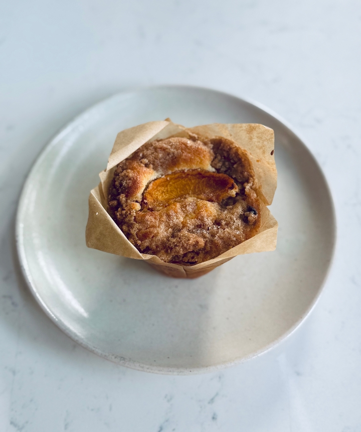Apple Crumble Muffin.