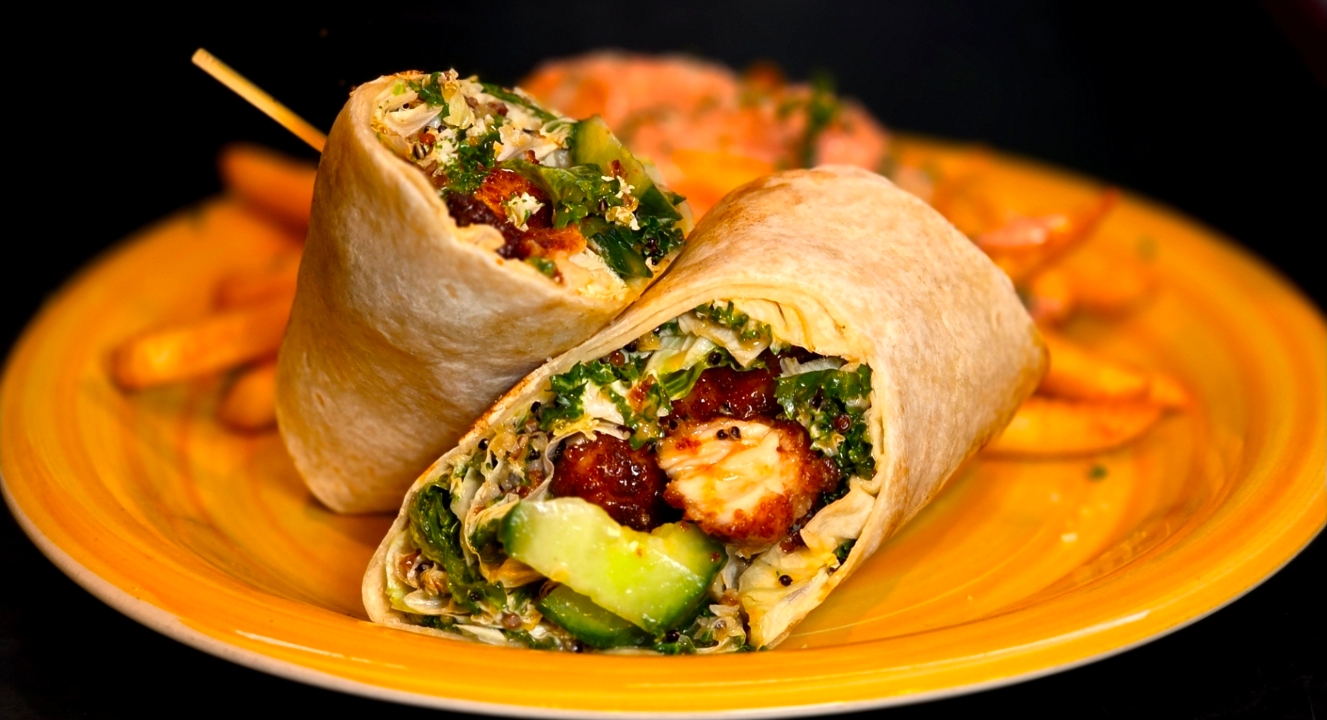 Sweet Chili Chicken Wrap.